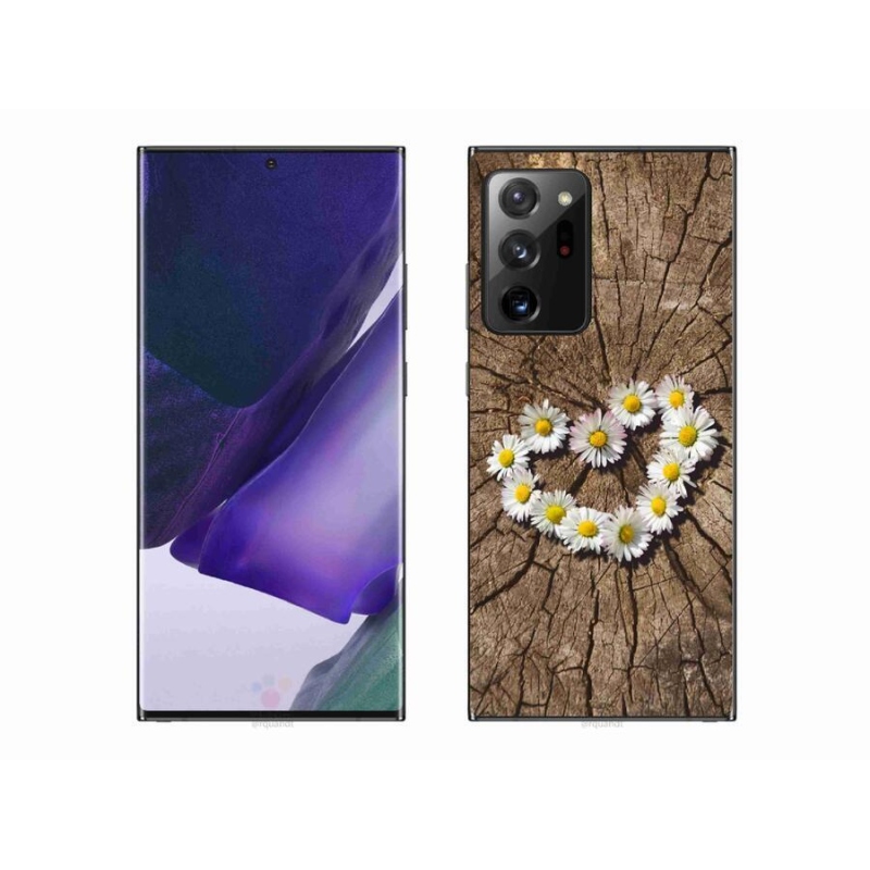 Zselés borítás mmCase Samsung Galaxy Note 20 Ultra készülékhez - százszorszépek szíve