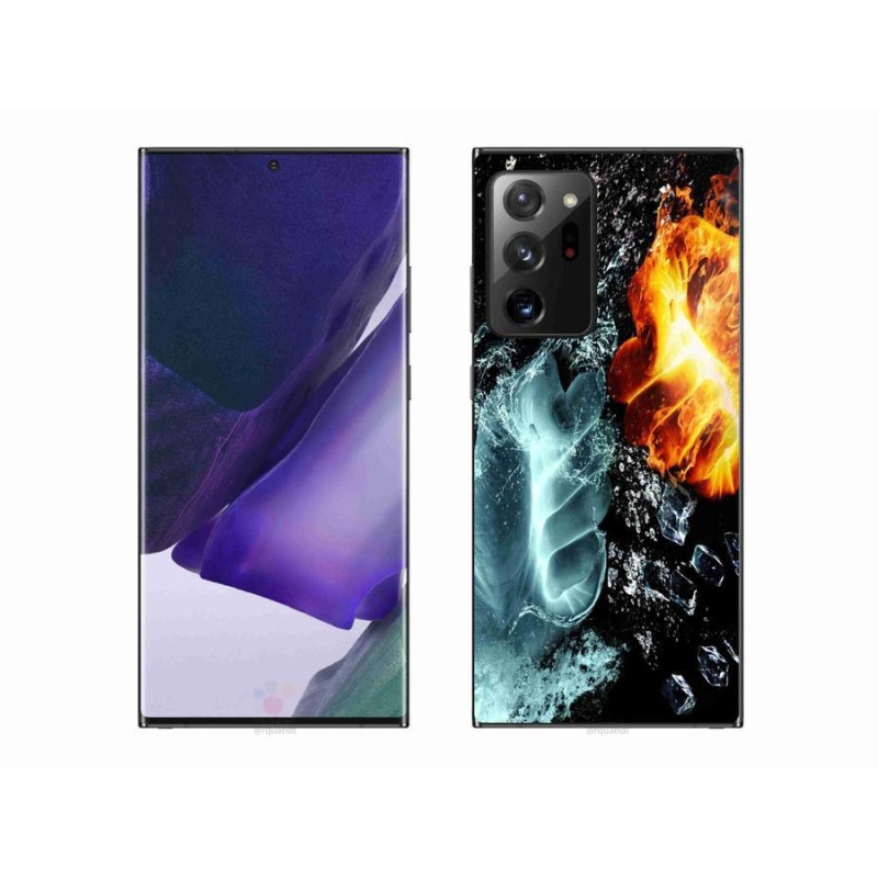 Gél védőhuzat mmCase Samsung Galaxy Note 20 Ultra - víz és tűz