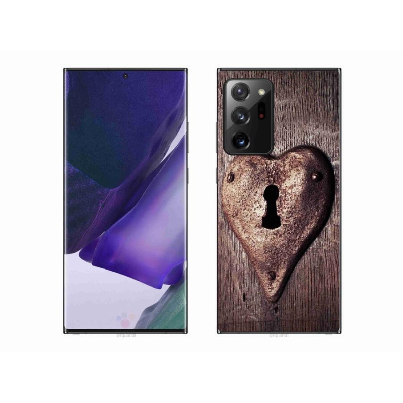 Gél borítás mmCase Samsung Galaxy Note 20 Ultra - szív alakú zár