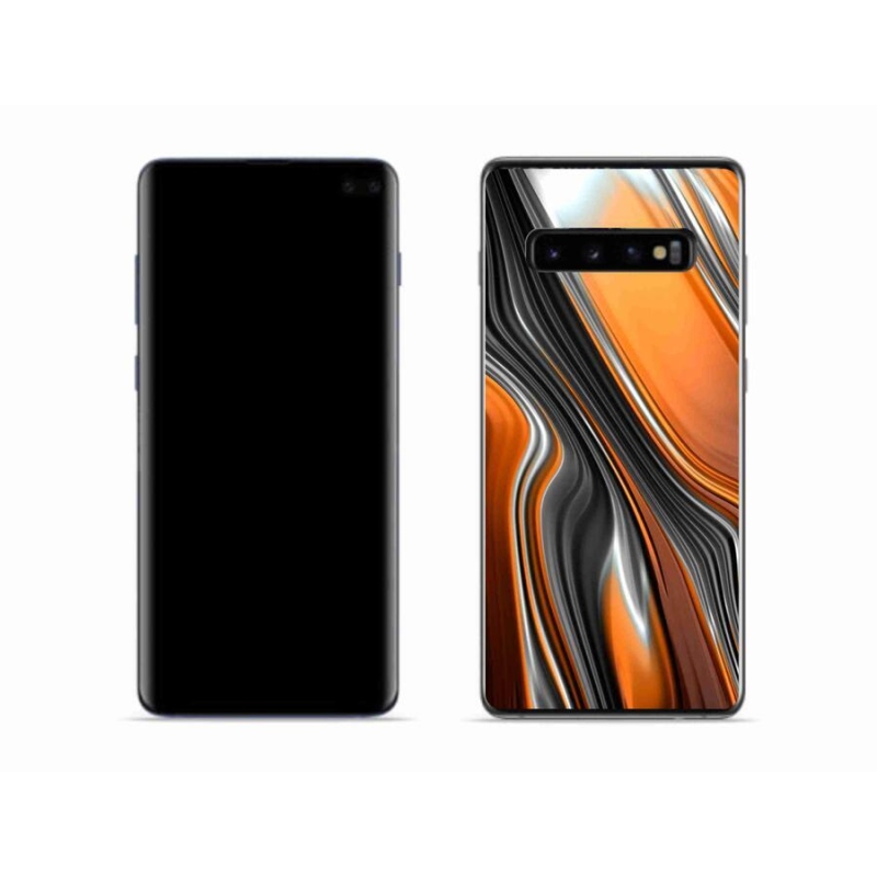 Zselés borítás mmCase Samsung Galaxy S10 készülékhez - absztrakt 3