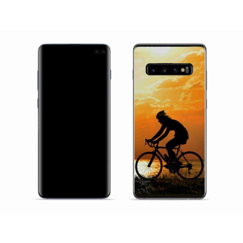 Gél borító mmCase Samsung Galaxy S10 - kerékpározás