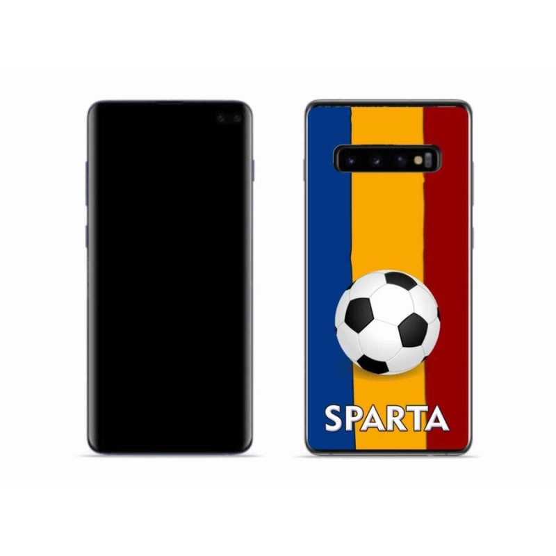 Gél borítás mmCase Samsung Galaxy S10 - labdarúgás 1