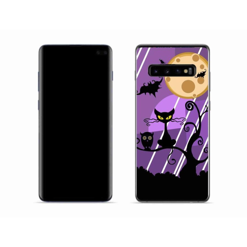 Gél borítás mmCase Samsung Galaxy S10 készülékhez - halloween