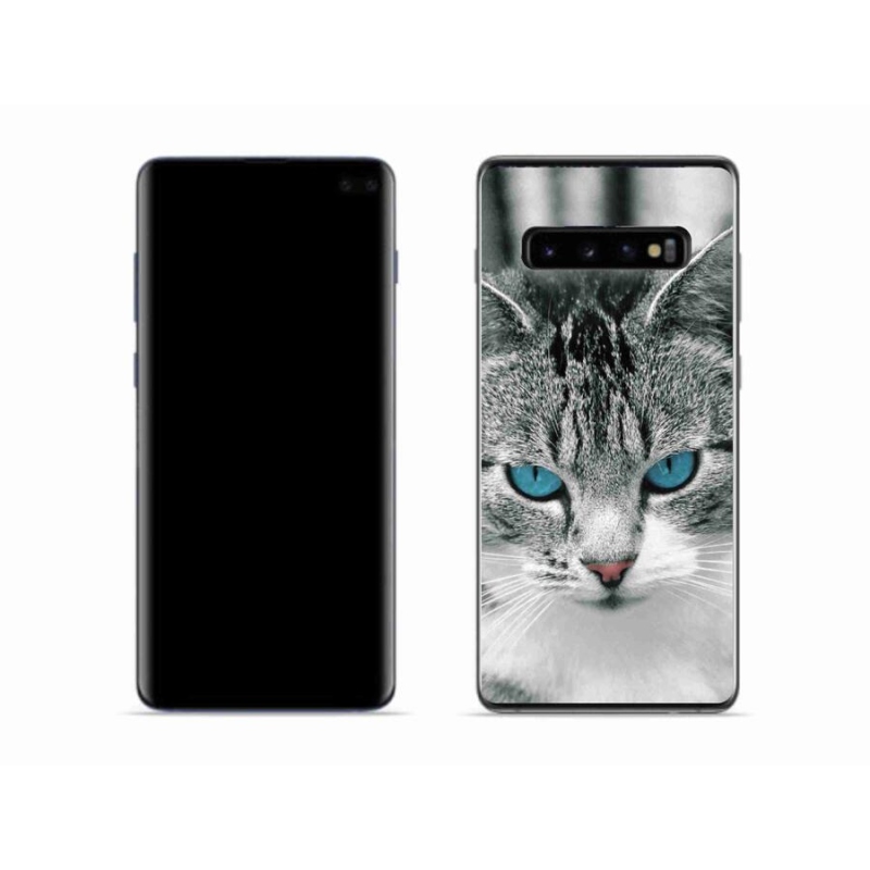 Zselés borítás mmCase Samsung Galaxy S10 - macskaszem 1