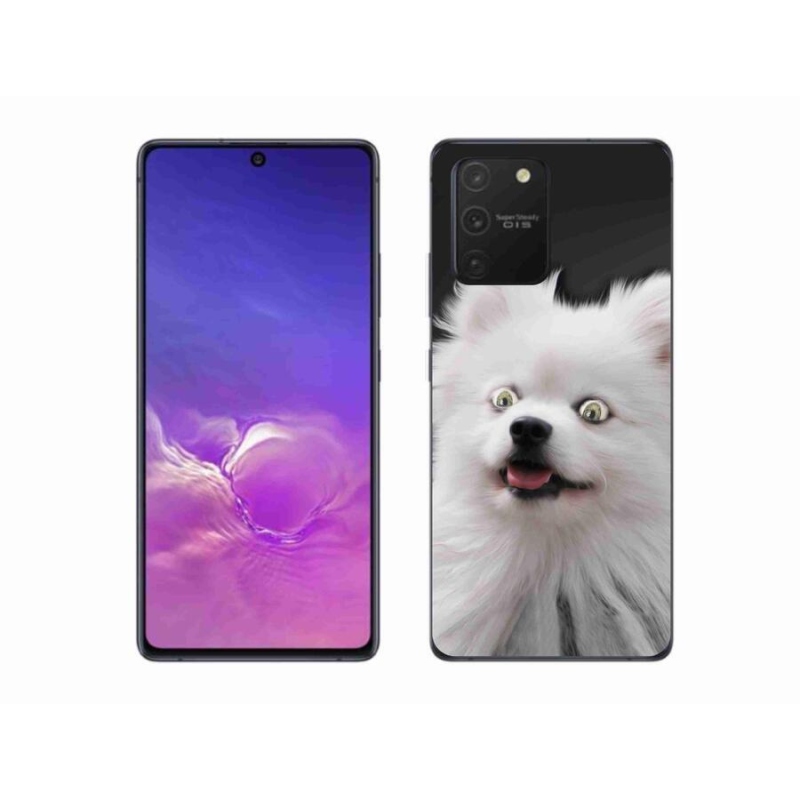 Gél borítás mmCase Samsung Galaxy S10 Lite készülékhez - fehér tüske