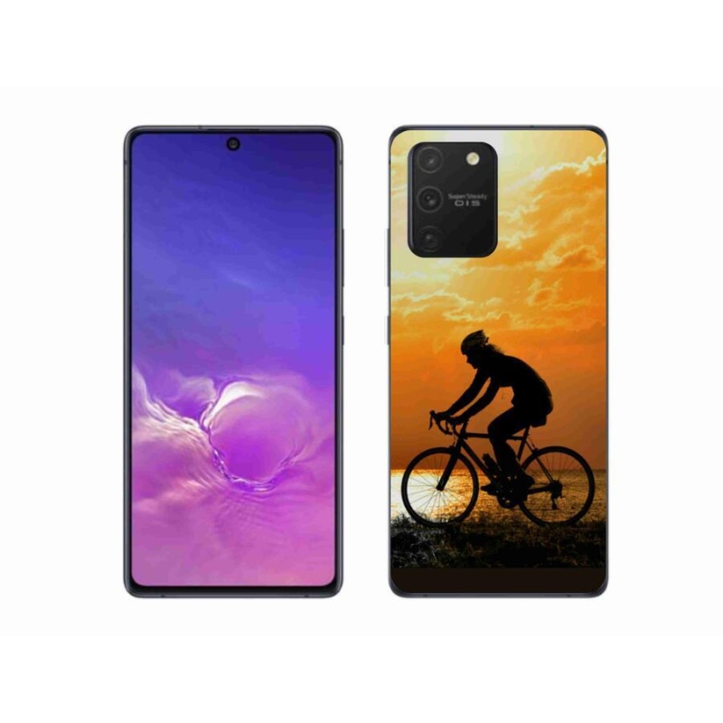 Gél borítás mmCase a Samsung Galaxy S10 Lite készülékhez - kerékpározás