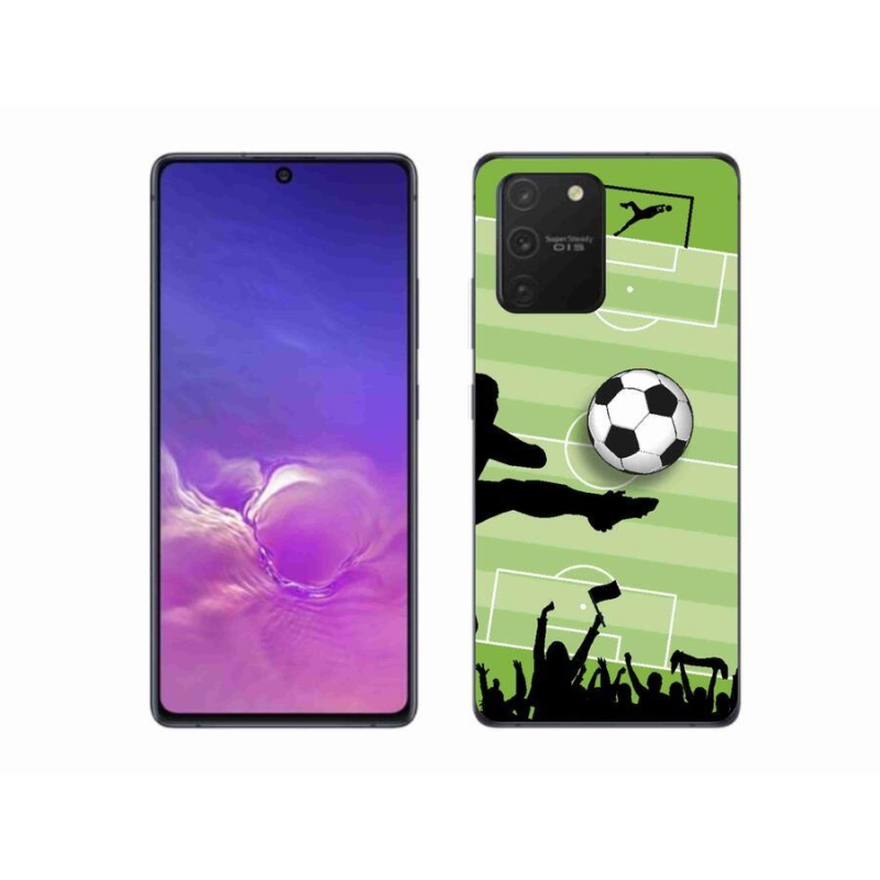 Gél borítás mmCase Samsung Galaxy S10 Lite készülékhez - futball 3