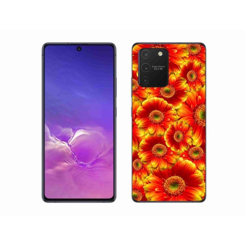 Gél borítás mmCase Samsung Galaxy S10 Lite készülékhez - gerbera 1
