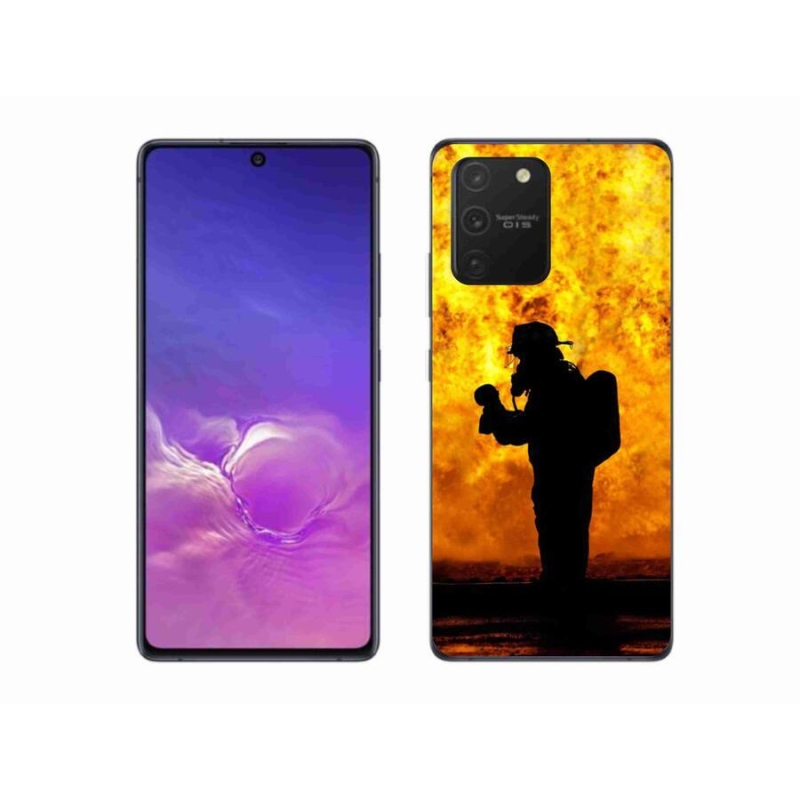 Gél borítás mmCase Samsung Galaxy S10 Lite készülékhez - tűzoltó