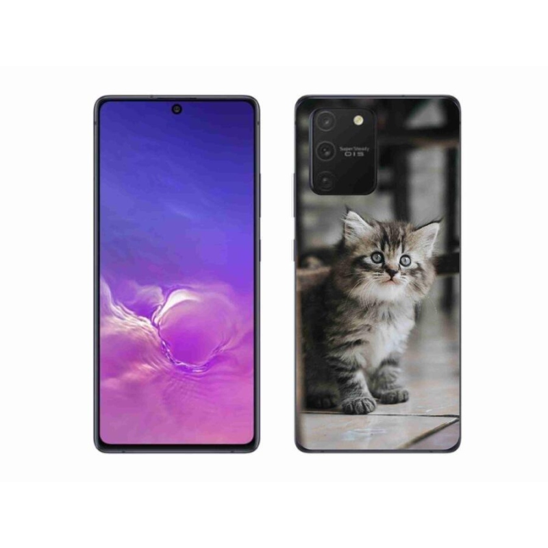 Gél borítás mmCase Samsung Galaxy S10 Lite készülékhez - cica