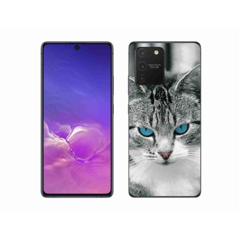 Gél borítás mmCase Samsung Galaxy S10 Lite készülékhez - macskaszem 1