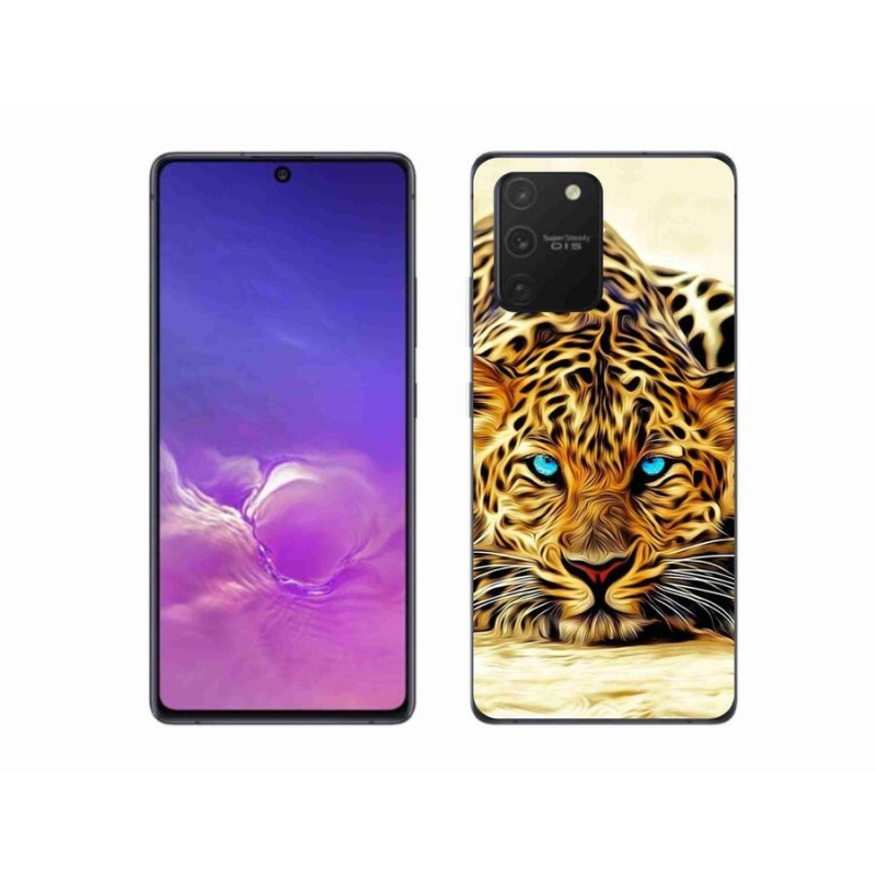 Gél borítás mmCase Samsung Galaxy S10 Lite készülékhez - rajzfilm tigris