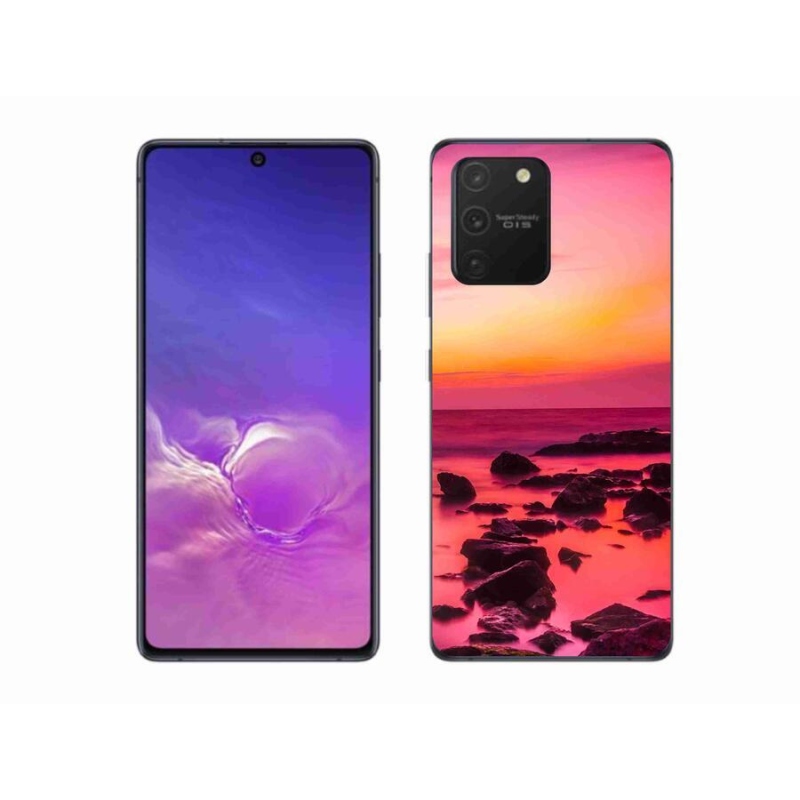 Gél borítás mmCase Samsung Galaxy S10 Lite készülékhez - tenger és ragyogás