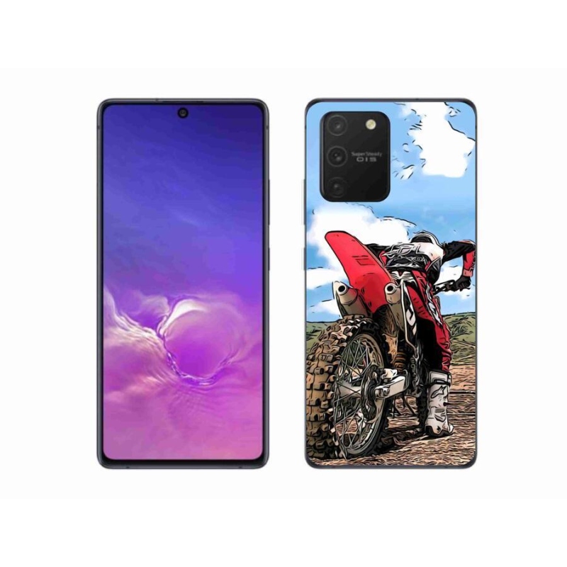 Gél védőburkolat mmCase Samsung Galaxy S10 Lite készülékhez - moto