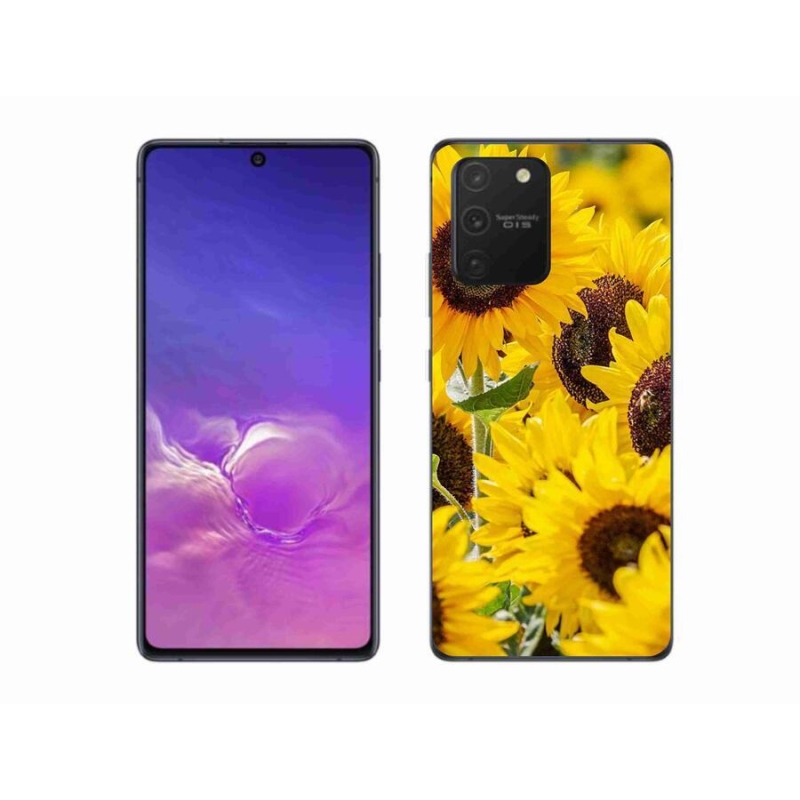 Zselés borítás mmCase Samsung Galaxy S10 Lite készülékhez - Napraforgó
