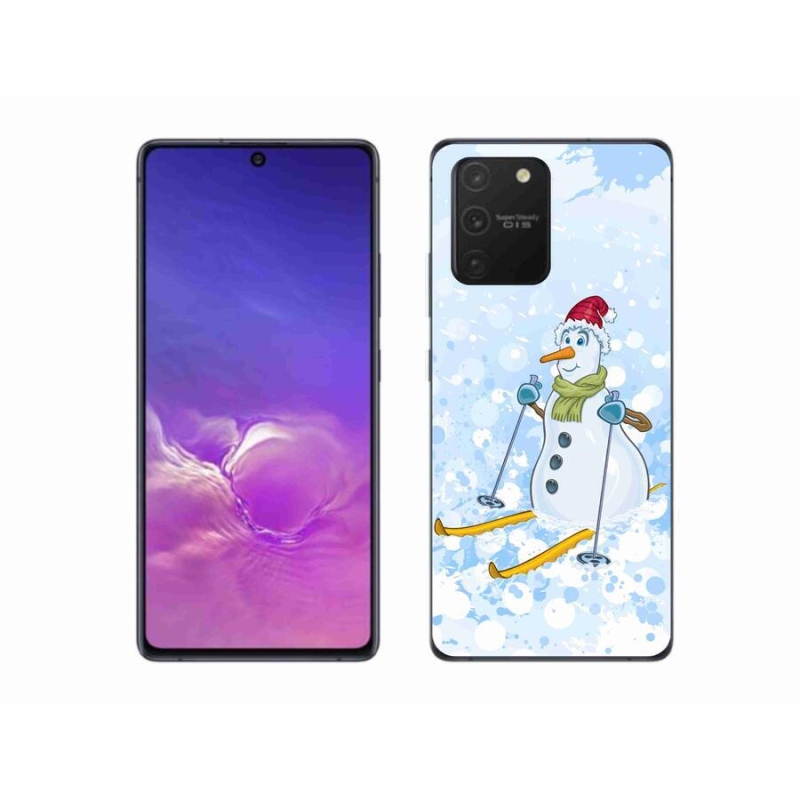Gél borítás mmCase Samsung Galaxy S10 Lite készülékhez - hóember