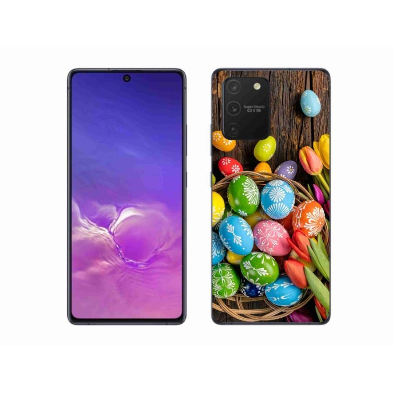 Gél borítás mmCase Samsung Galaxy S10 Lite készülékhez - Húsvéti tojás