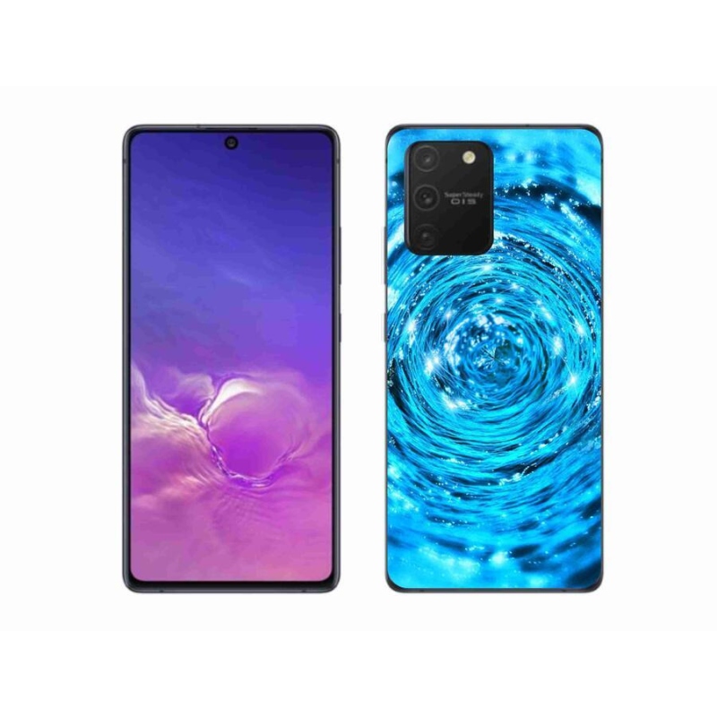 Gél borítás mmCase Samsung Galaxy S10 Lite készülékhez - water vortex