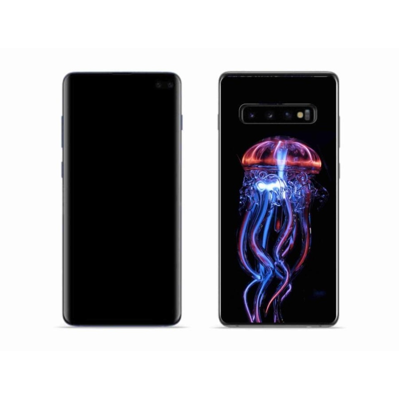 Zselés borítás mmCase Samsung Galaxy S10 készülékhez - medúza