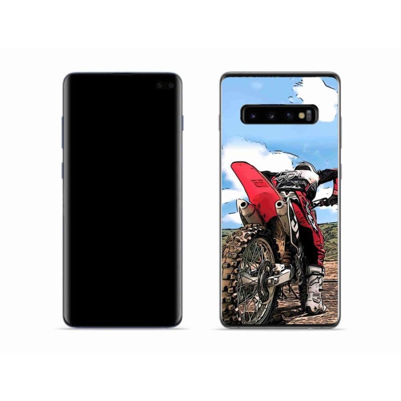 Zselés borítás mmCase Samsung Galaxy S10 készülékhez - moto