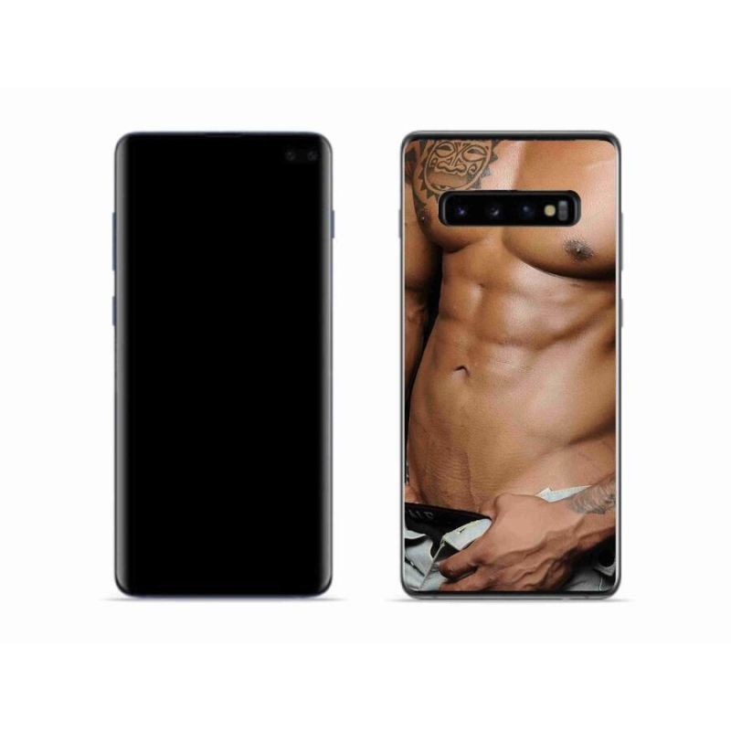 Gél borítás mmCase Samsung Galaxy S10 készülékhez - szexi férfi