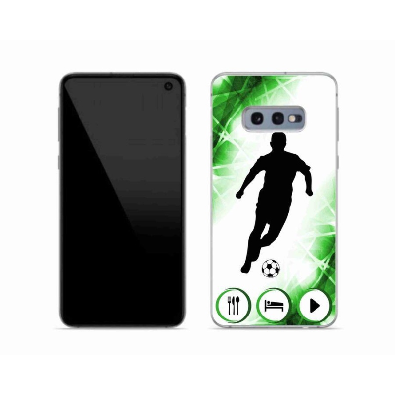 Gél borítás mmCase Samsung Galaxy S10e készülékhez - focista