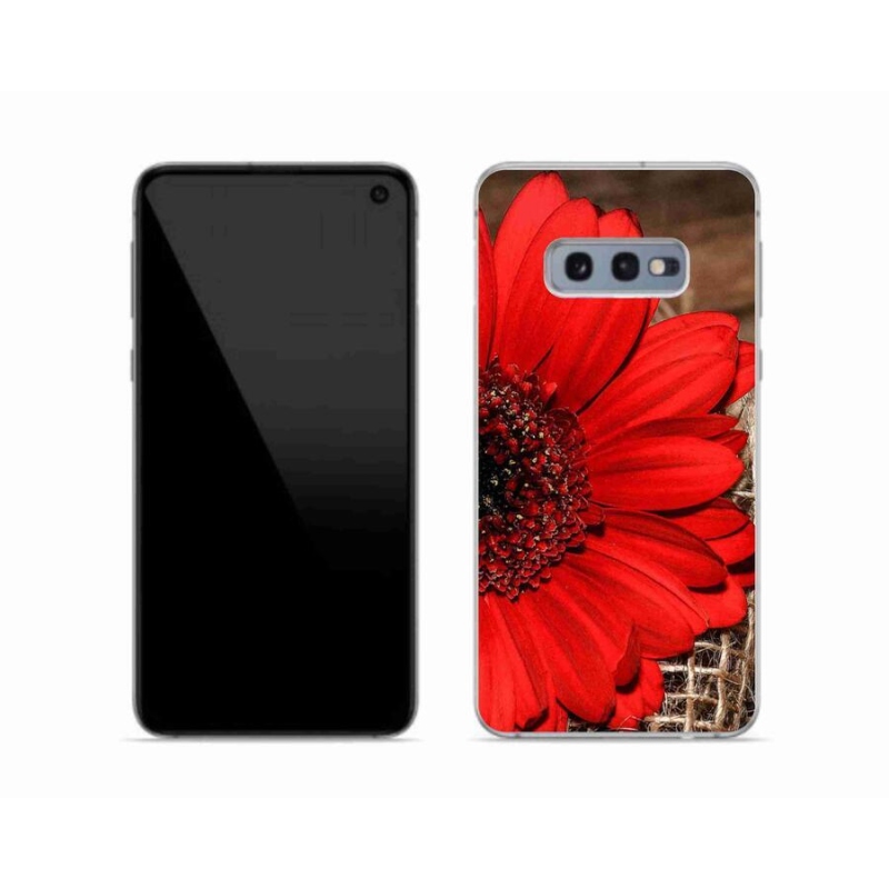 Gél borítás mmCase Samsung Galaxy S10e készülékhez - gerbera
