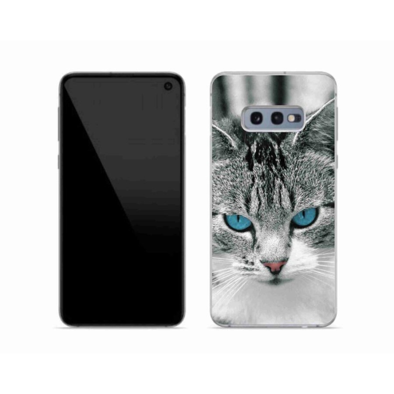 Gél borítás mmCase Samsung Galaxy S10e készülékhez - macskaszem 1