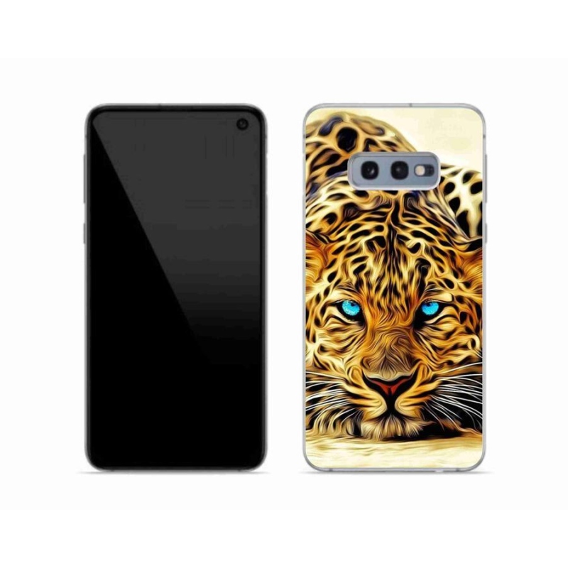 Gél borítás mmCase Samsung Galaxy S10e készülékhez - rajzfilm tigris