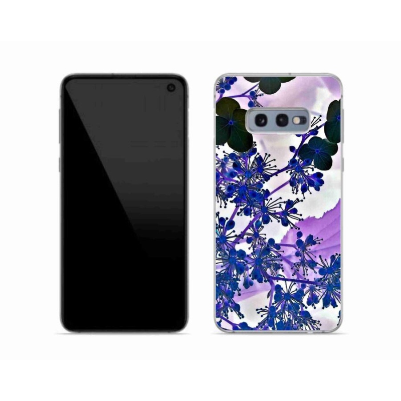 Gél borítás mmCase Samsung Galaxy S10e készülékhez - hortenzia virág