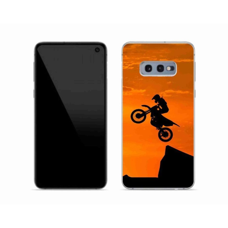 Gél borítás mmCase Samsung Galaxy S10e készülékhez - motocross