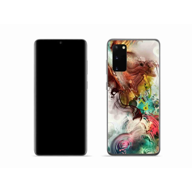 Zselés borítás mmCase Samsung Galaxy S20 készülékhez - absztrakt 1