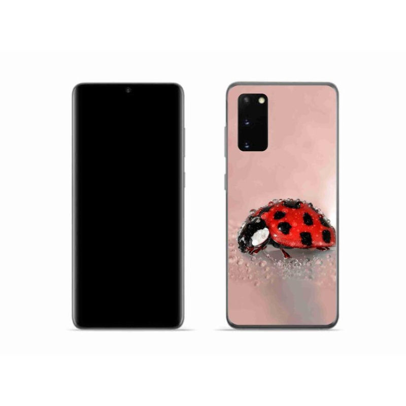 Zselés borítás mmCase Samsung Galaxy S20 készülékhez - katicabogár