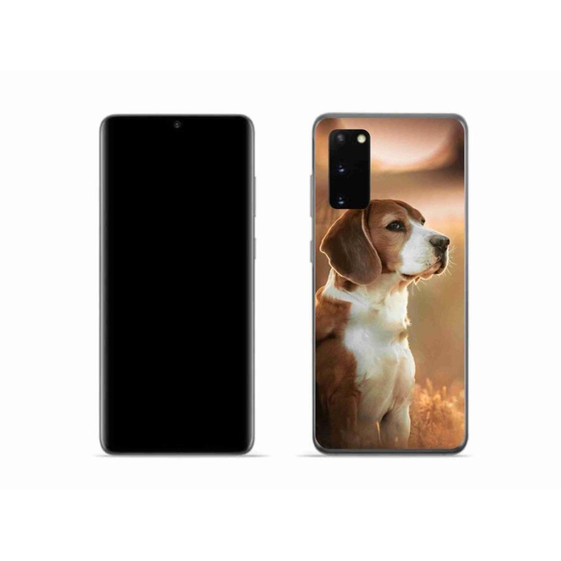 Gél védőhuzat mmCase Samsung Galaxy S20 készülékhez - bézs színű