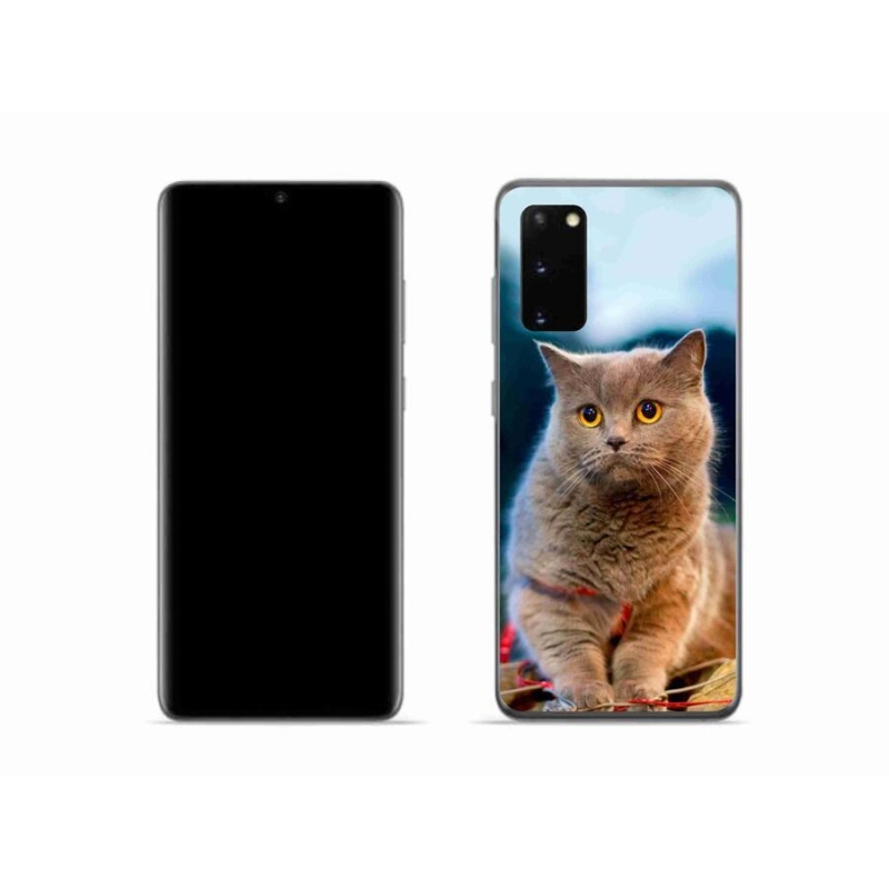 Gél védőhuzat mmCase Samsung Galaxy S20 készülékhez - brit kék 2