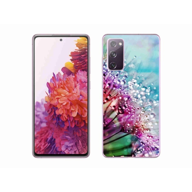 Zselés borítás mmCase Samsung Galaxy S20 FE - színes virágok
