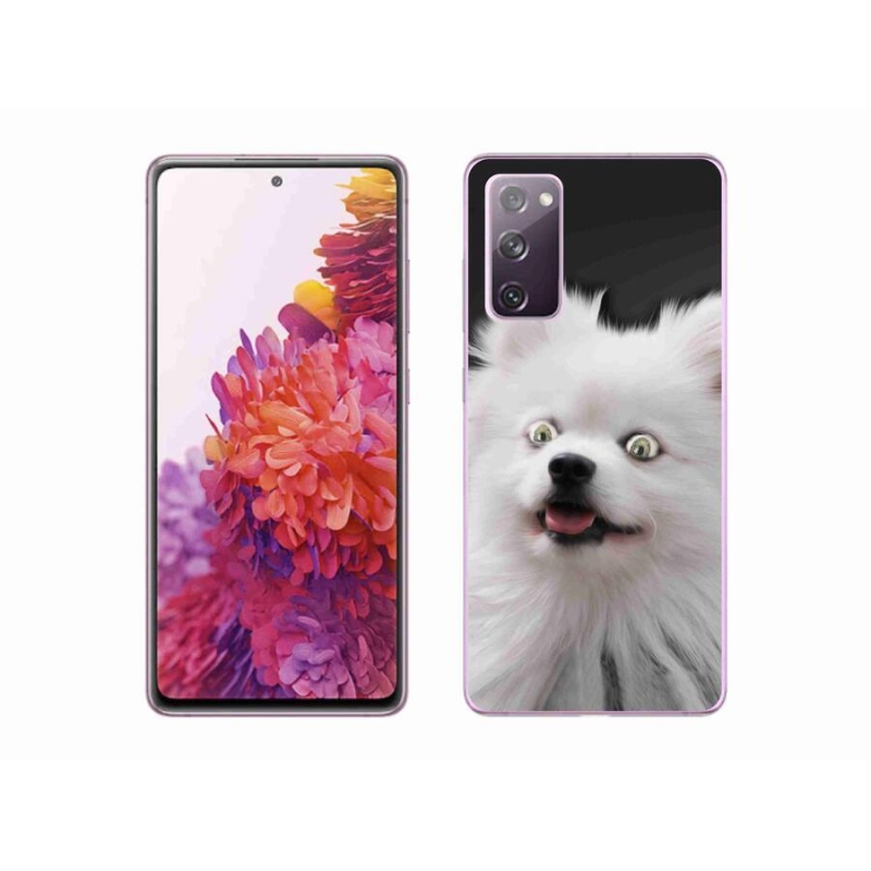 Gél védőhuzat mmCase Samsung Galaxy S20 FE készülékhez - fehér tüske