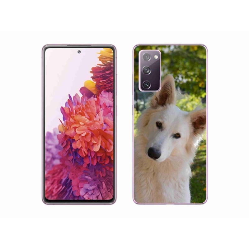 Zselés borítás mmCase Samsung Galaxy S20 FE - fehér Svájci juhász 1