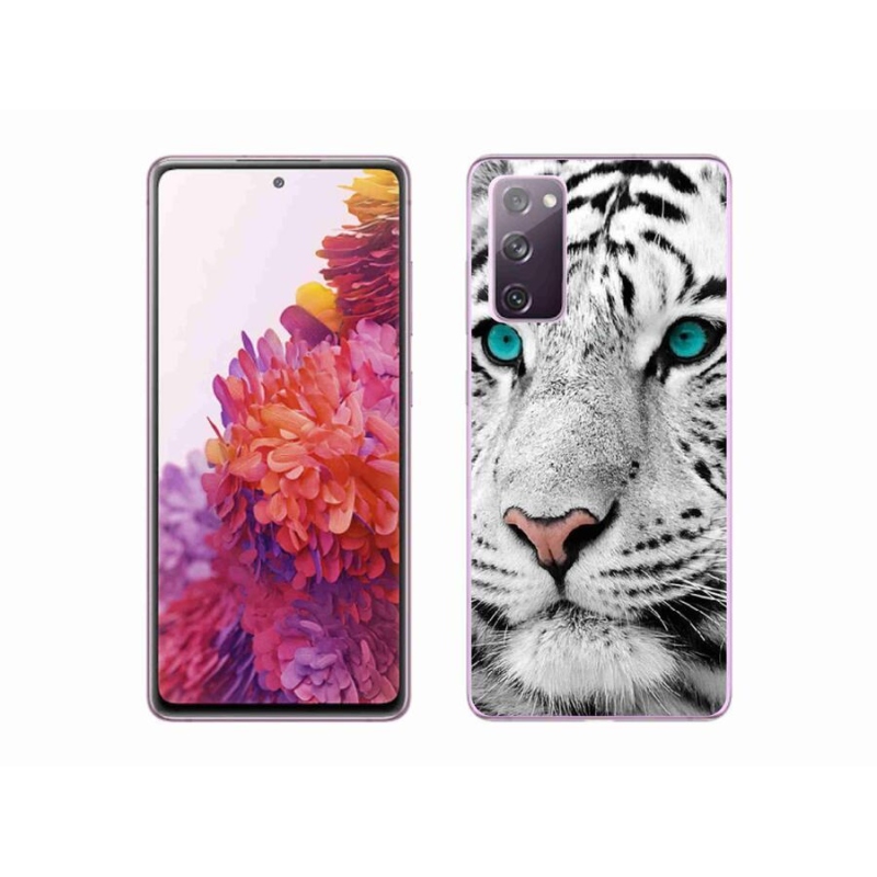 Gél védőhuzat mmCase Samsung Galaxy S20 FE - fehér tigris