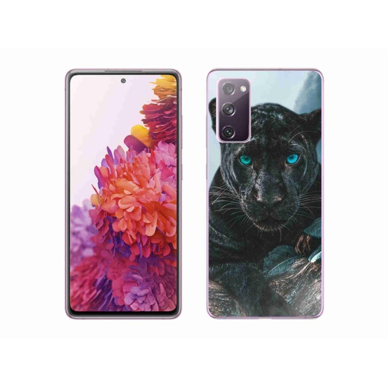 Zselés borítás mmCase Samsung Galaxy S20 FE készülékhez - fekete párduc