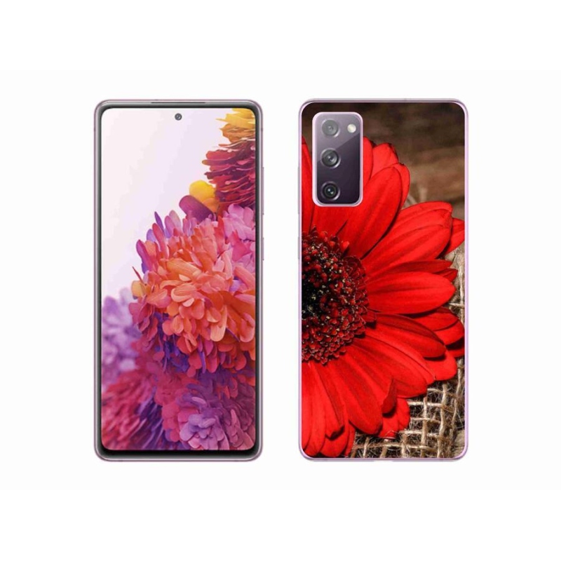 Zselés borítás mmCase Samsung Galaxy S20 FE készülékhez - gerbera