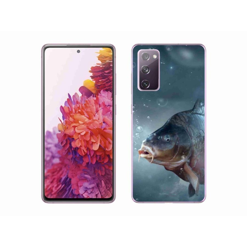 Gél borítás mmCase Samsung Galaxy S20 FE készülékhez - ponty és buborékok