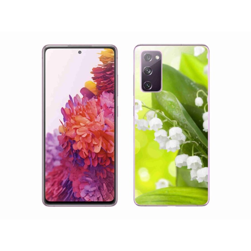 Zselés borítás mmCase Samsung Galaxy S20 FE készülékhez - gyöngyvirág