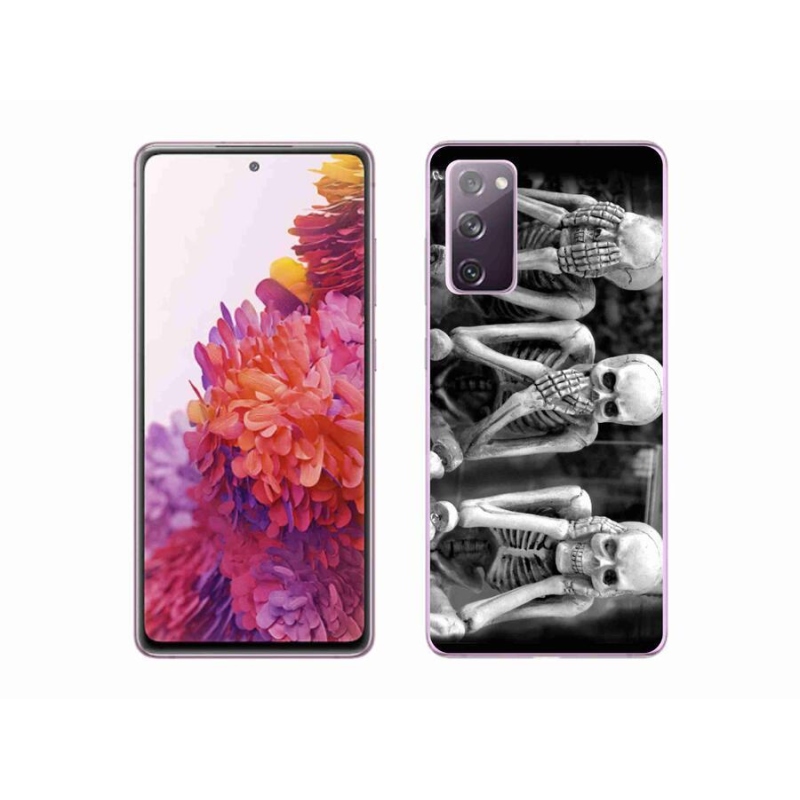 Zselés borítás mmCase Samsung Galaxy S20 FE - csontvázakhoz