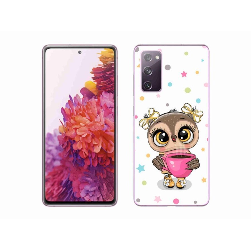 Zselés borítás mmCase Samsung Galaxy S20 FE készülékhez - rajzfilm bagoly