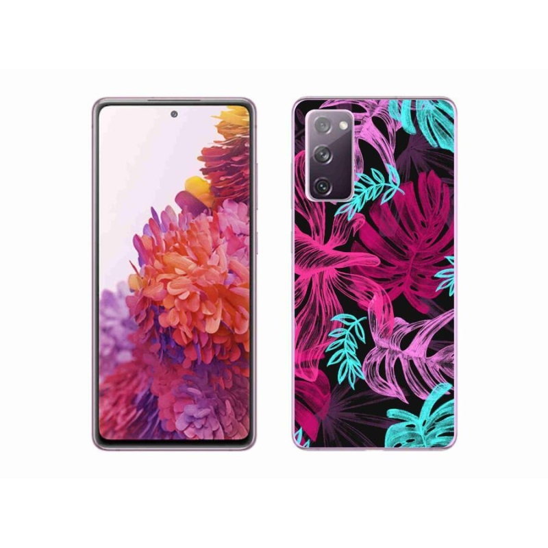 Zselés borítás mmCase Samsung Galaxy S20 FE - virágok 1