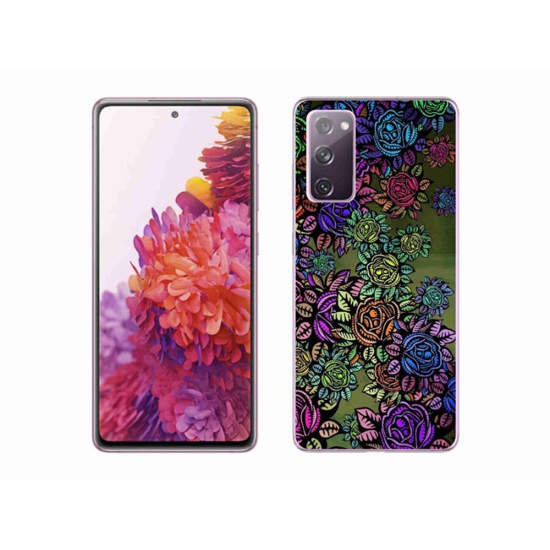 Gél borítás mmCase Samsung Galaxy S20 FE - virágok 6