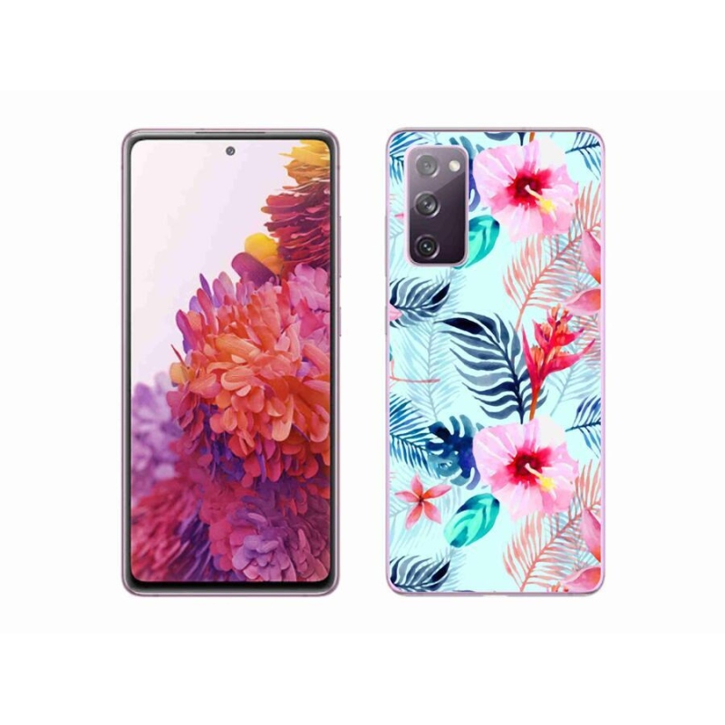 Zselés borítás mmCase Samsung Galaxy S20 FE - virágok