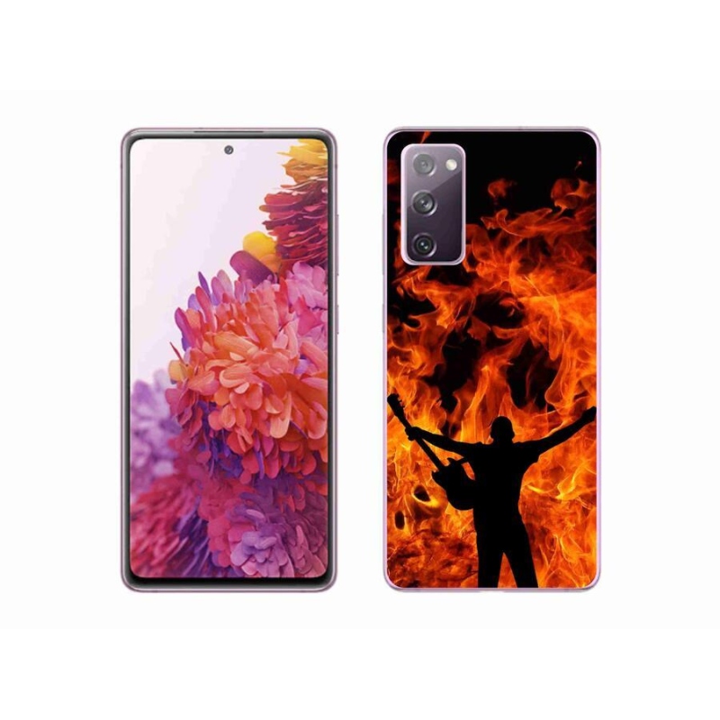 Gél borítás mmCase Samsung Galaxy S20 FE - zenész és tűz