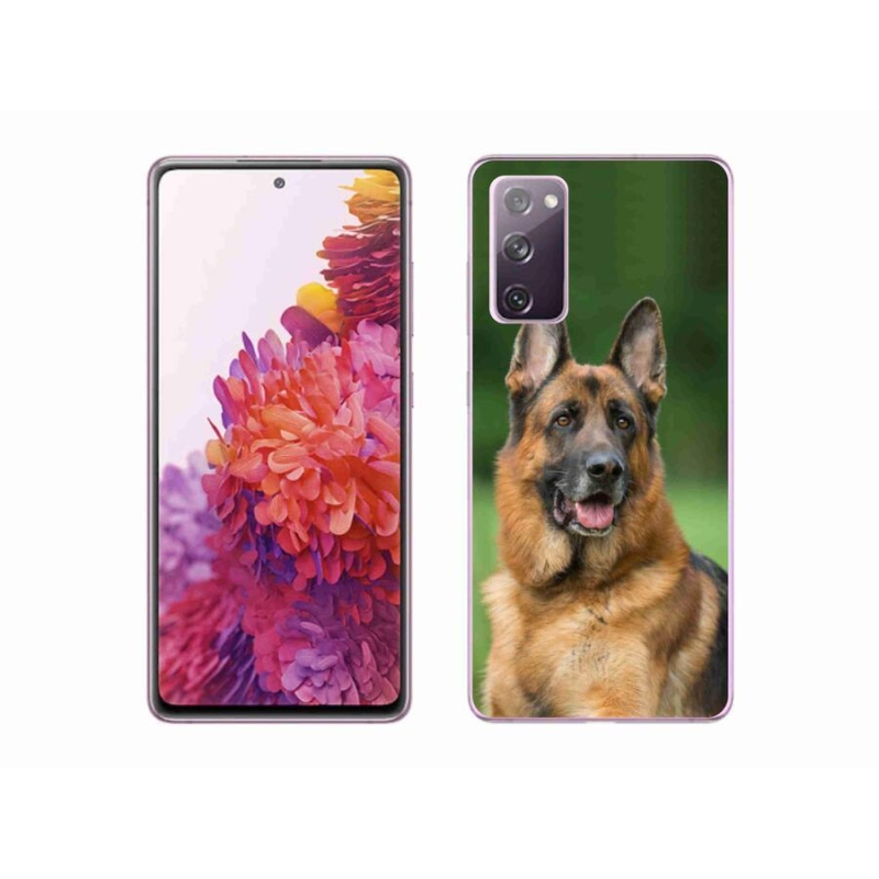Zselés borítás mmCase Samsung Galaxy S20 FE - Német juhászkutya számára